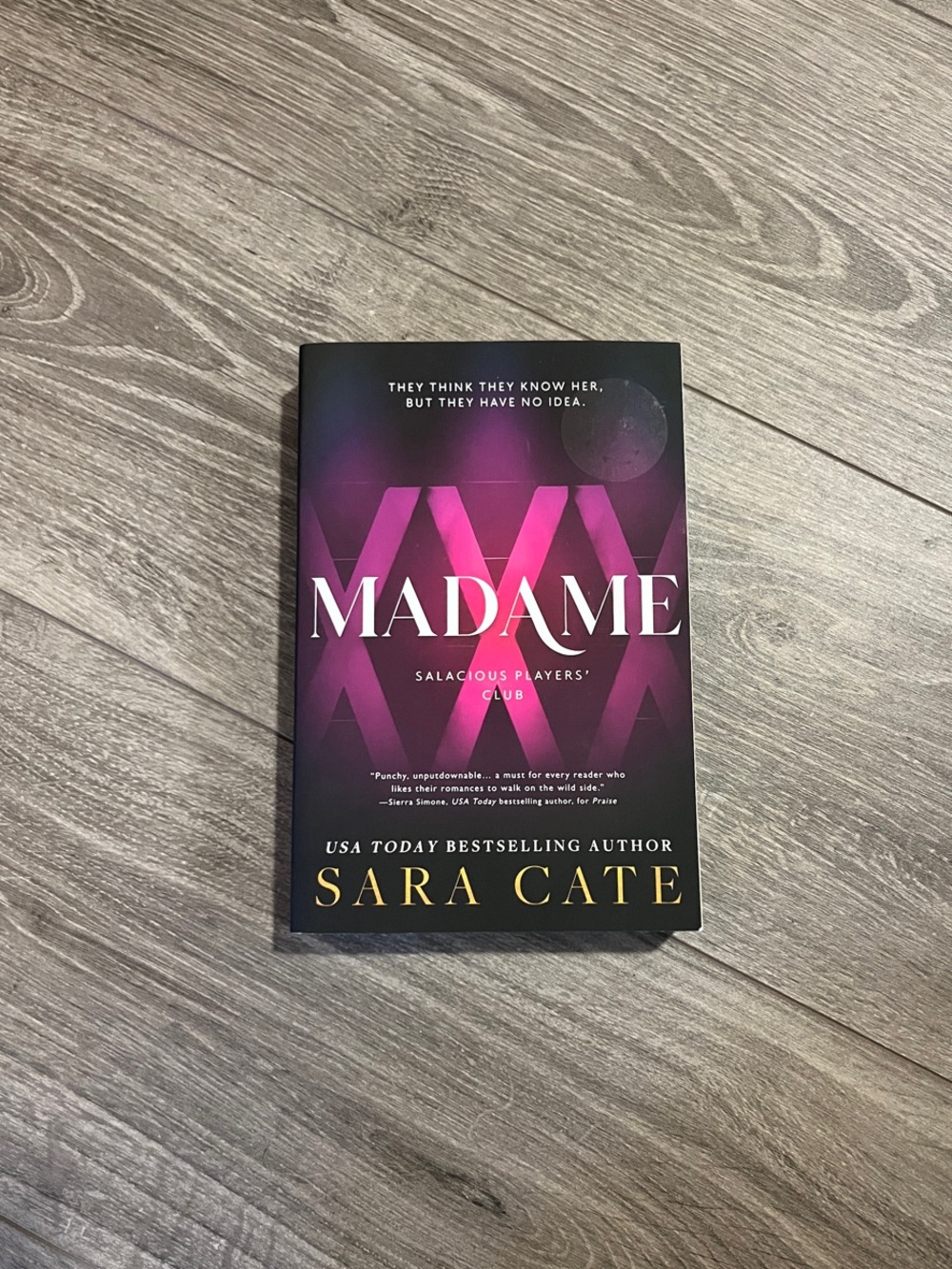 MADAME by Sara Cate Salacious Players Club Paperback